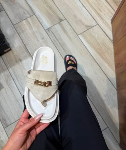 TOE PLATFORM SLIPPERS