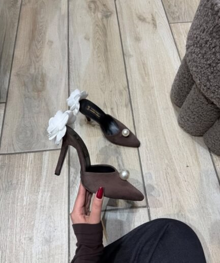 FLORAL PEARL POINTED STILETTOS