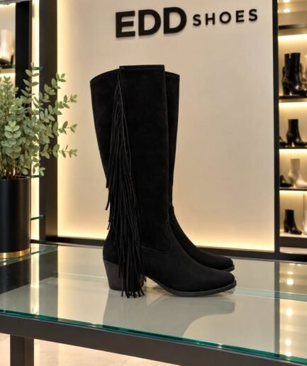 FRINGED COWBOY BOOTS